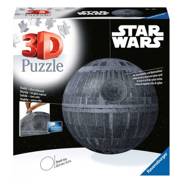 Puzzle 3D Star Wars Etoile de la Mort - Ravensburger - 540 pièces