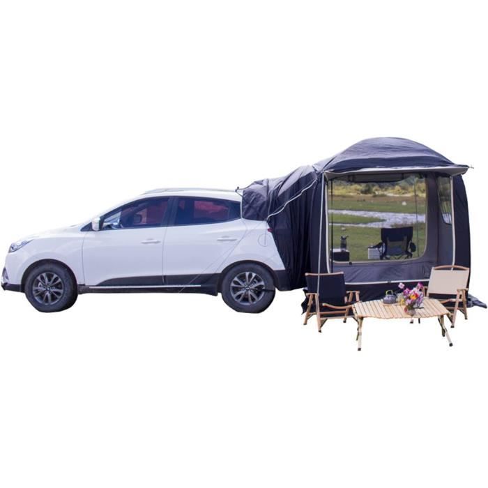 Auvent Voiture 300x200 Cm Vert - Tente Pare-Soleil Étanche Et Portable Pour Coffre, Camping Et Voyages