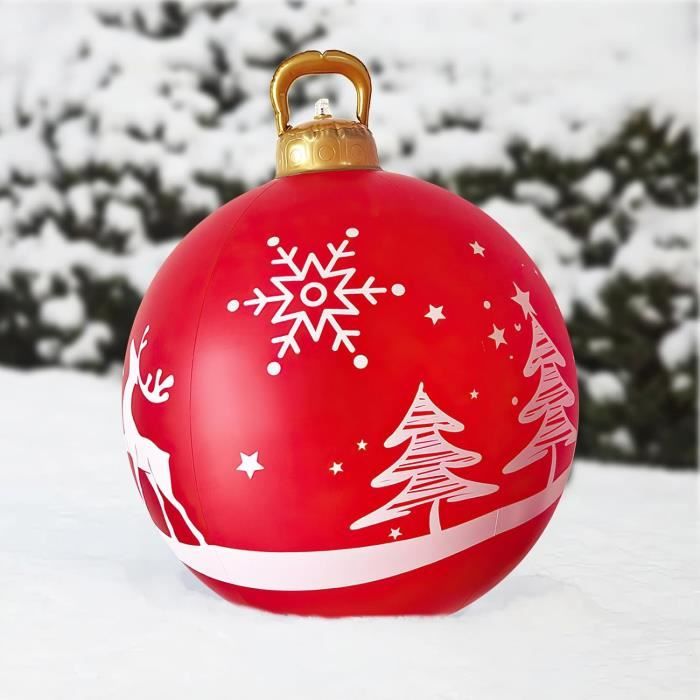 Boule Gonflable Noel,Boule De Noel Géante Gonflable,Grande Boule De