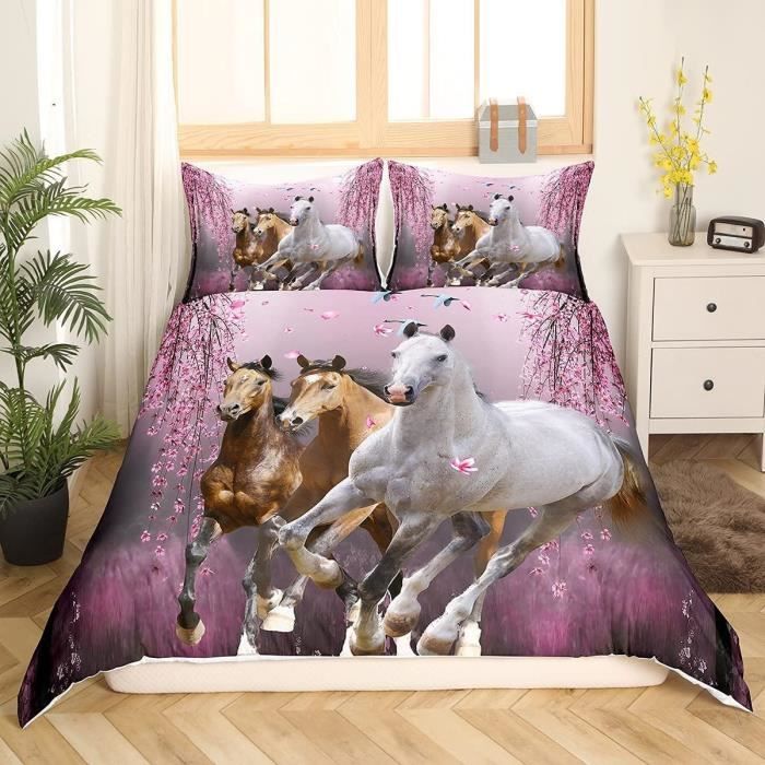 Acheter Parure DE lit à motif d'animaux 3D, housse DE couette pour chien, tissu en microfibre 2/3 AU/EU/US/UK/DE, pleine taille, doux, séchage rapide, costume DE maison