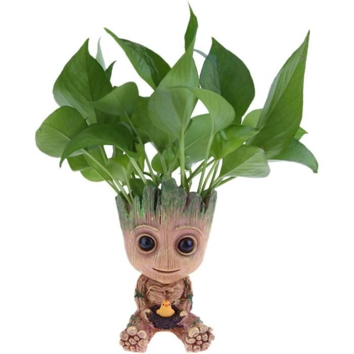 Cache-Pot "Marraine D'Amour" Personnalisable - Prénom Enfant - 10 Cm Avec Trou De Drainage - Cadeau Baptême, Anniversaire, Noël