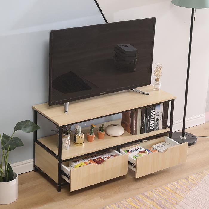 Meuble Tv Table Basse Design Industriel Achat Vente Table