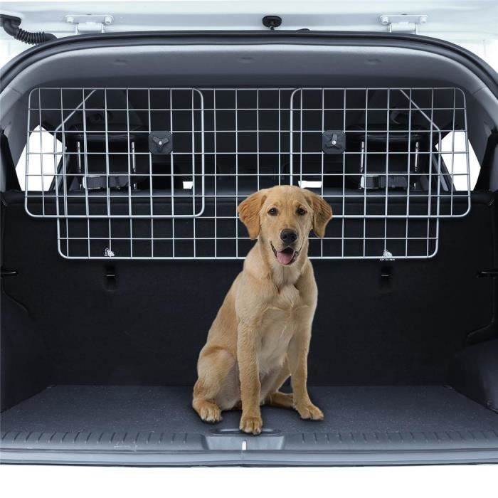 DELITLS Barrière de voiture réglable pour chien - Isolation de