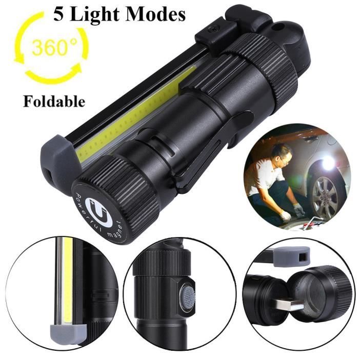 Étanche sans fil 69 DEL Rechargeable Inspection Lampe De Travail Torche Light
