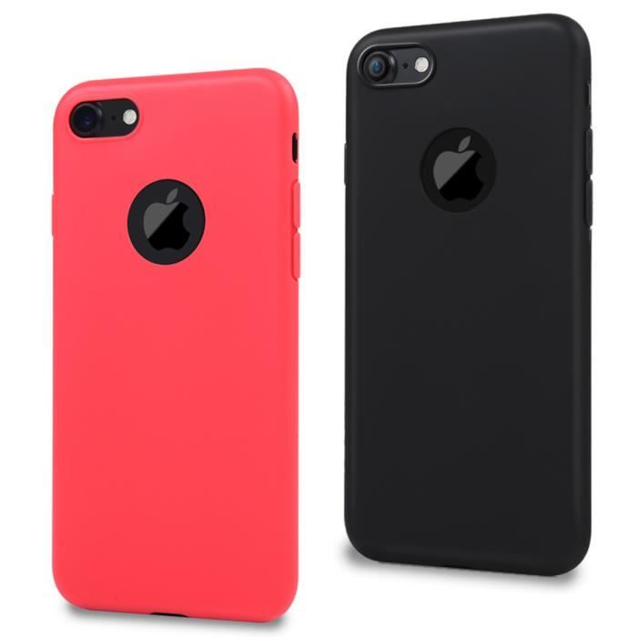 coque iphone 7 bumper rouge