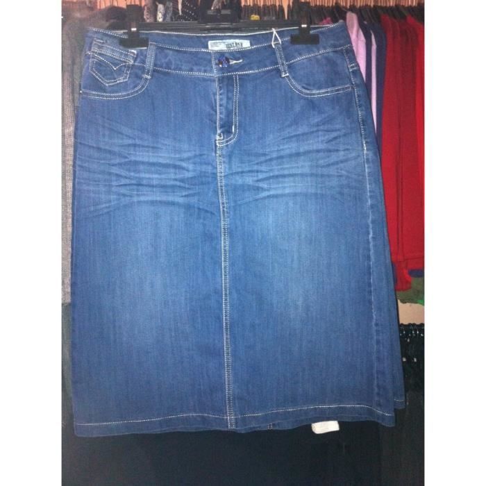 Jupe en jean taille 46 outlet