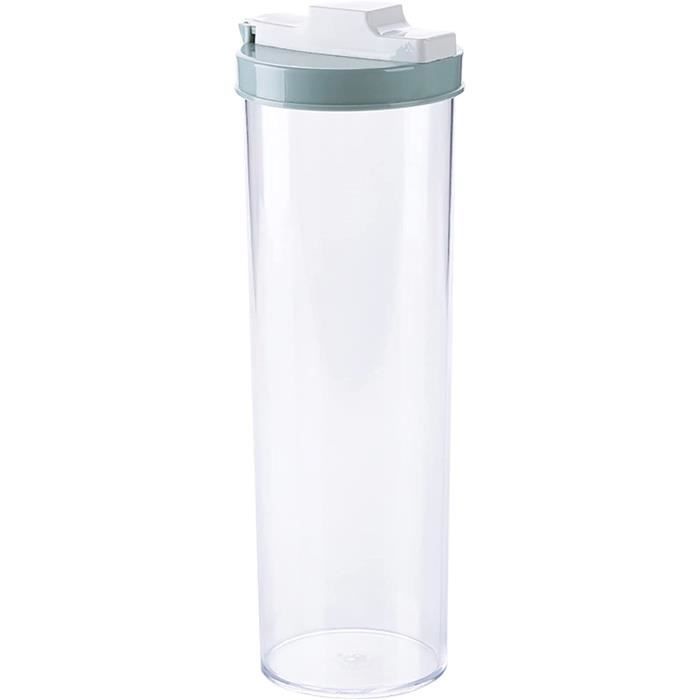 Lot De 2 Boîtes De Rangement Pour Aliments - Spaghetti, Pâtes, Céréales - PP Sans BPA - Transparent