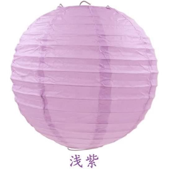 Lot De 6 Lanternes En Papier Suspendues - 20,3 Cm, Décorations Colorées Pour Classe Ou Maison - 5