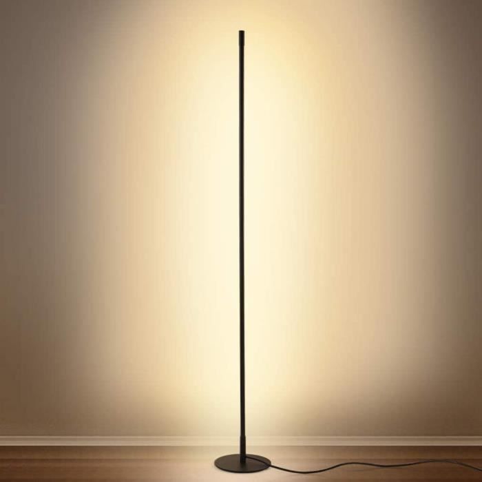 EDISHINE Lampadaire Dimmable, Lampe Sur Pied 3 Lumières En Métal