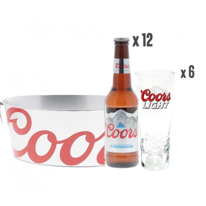 Bouteille légère coors - Canada