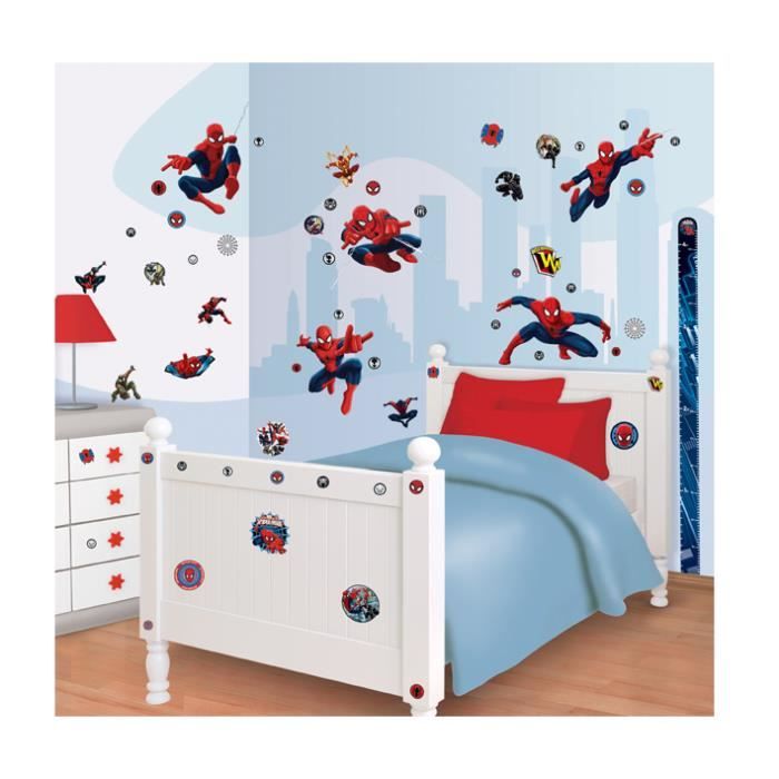 Walltastic Kit de stickers pour chambre Ultimate Spiderman 43145