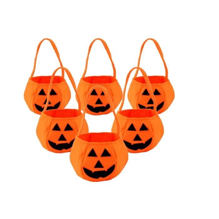 Porte-bonbons Citrouille Halloween – Lot De 8, Kits Bricolage Enfants | Pour Friandises, Fête, Activité Manuelle - 5