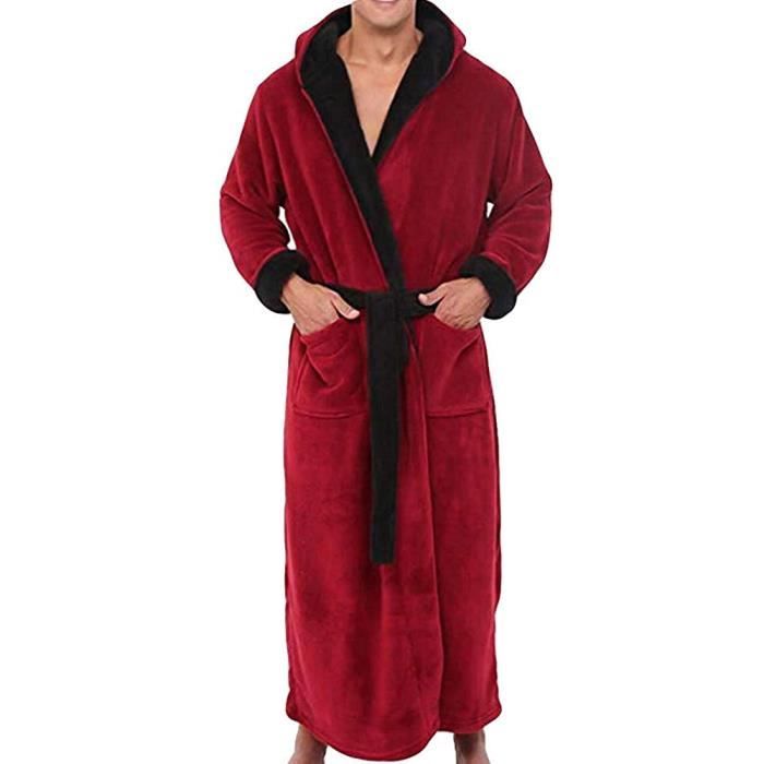 Roiper Peignoir de Bain Homme Peignoir Homme ou Femme col Ch le