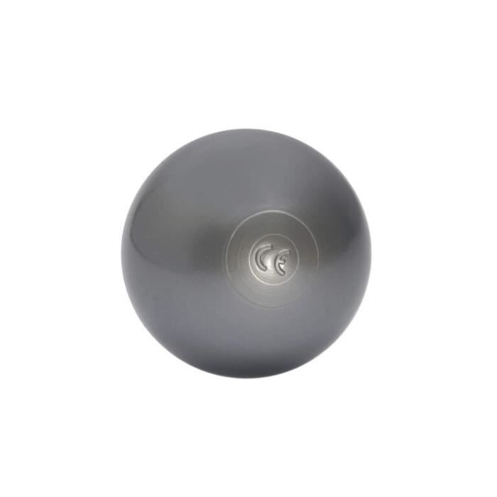MISIOO 200x Balle pour Piscine à Balle - Coloré Billes Enfant - Jouet Bebe – Balle Ø 6 cm - Argent