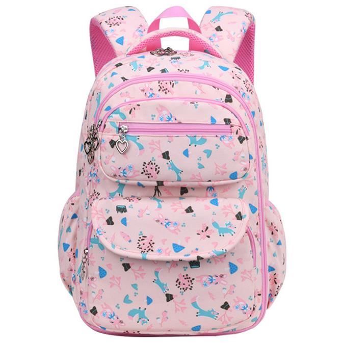 Lot De 2 Sacs à Dos Licorne Pour Enfants – Rose – 27x34cm – Imperméable – Léger – Pour école, Piscine, Camping