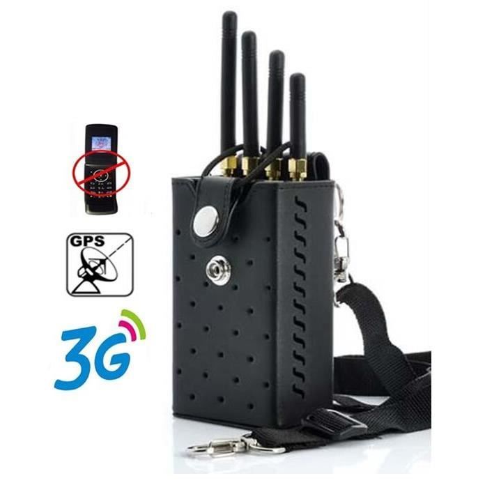 Brouilleur De Téléphone Portable Pas Cher Bloc de signal du brouilleur GSM 3G GPS de téléphone portable de