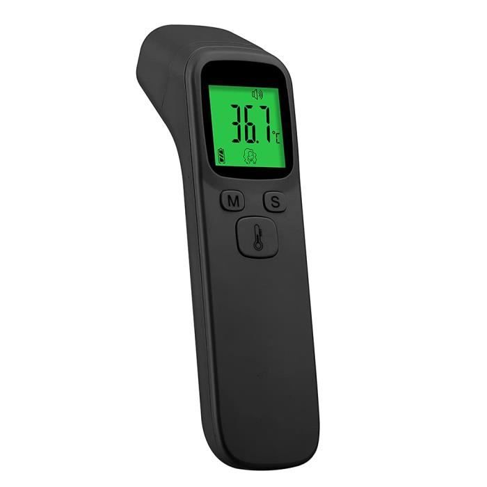 Thermomètre Digital Sans Contact Okaywork - Mesure Précise Température Corps Enfants Et Adultes, Écran LCD