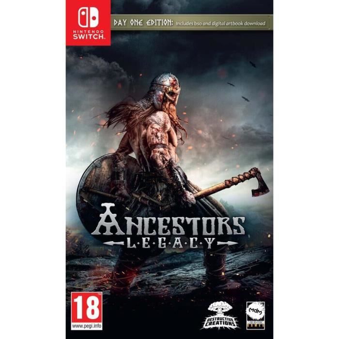Jeu de stratégie - Ancestor Legacy - Nintendo Switch - 18+ - Temps réel - Stratégie