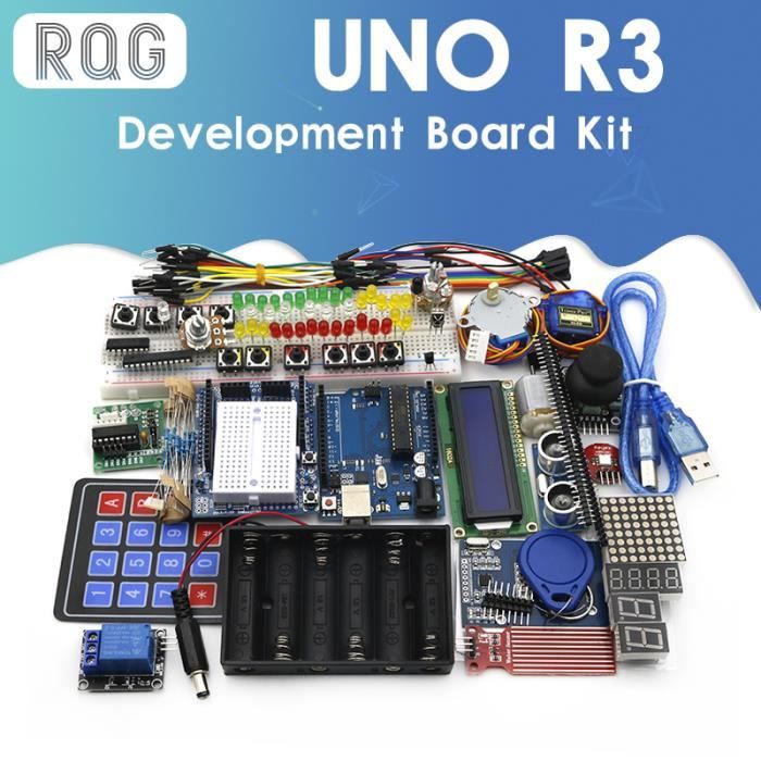 Kit De Démarreur Pour Arduino Uno R3, Avec Support Pour Moteur-servo ...