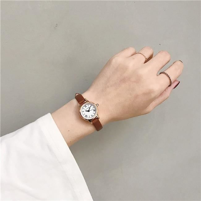 Montre bracelet hotsell cuir femme