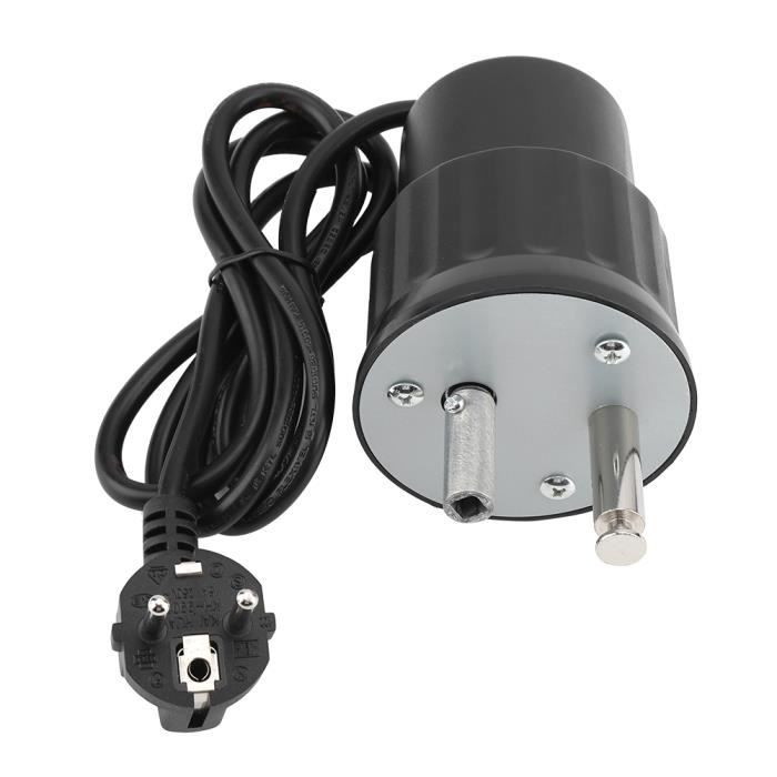 Moteur De Barbecue Teror FD801A - Rotateur De Broche, Prise EU 230V, Noir