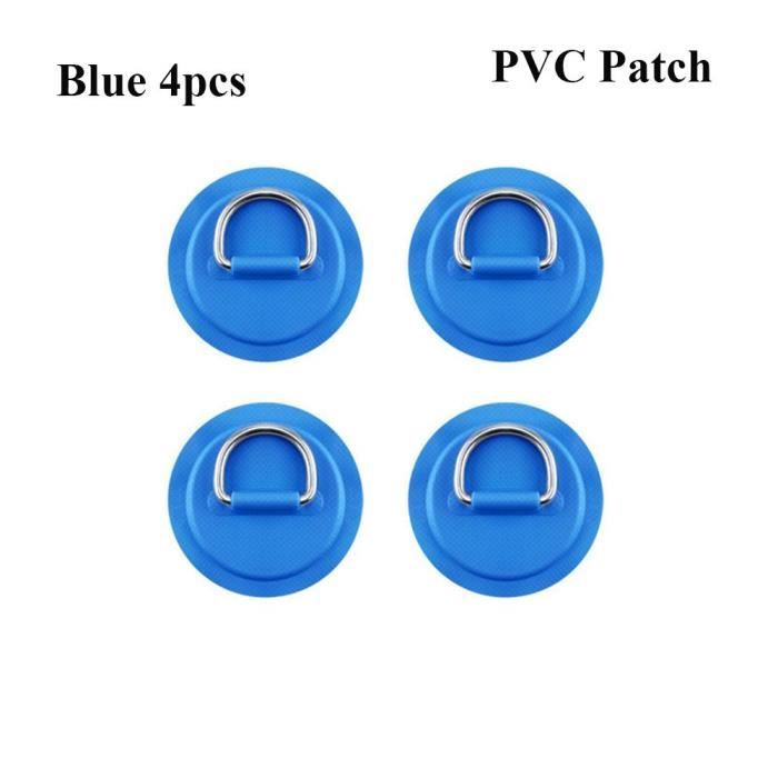 Patch en PVC pour planche de surf, anneau en D en acier inoxydable pour
