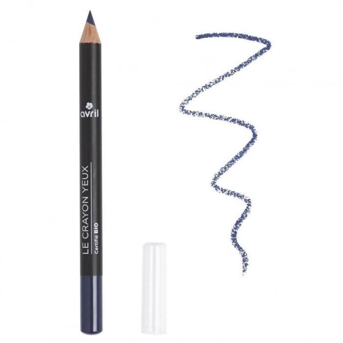 EyeLiner Crayon Khol AVRIL Crayons Yeux Bio bleu nuit