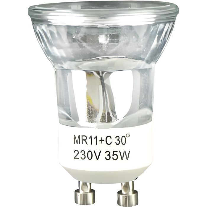 Ampoule Halogène Dichroïque MR11 230V 35W 30° GU10 Cdiscount Maison