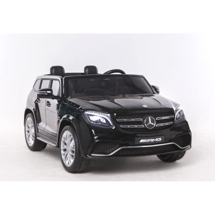 Vehicule Electrique Mercedes Benz Gls 63 Noir 2 4ghz 2 X 12v