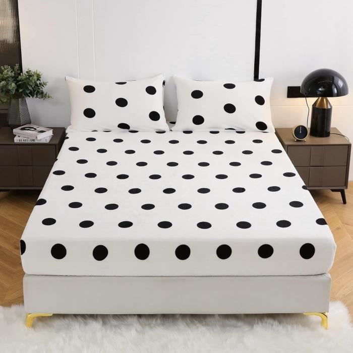 Drap Housse Flanelle 160x200 Cm – Ultra Chaud Cachemire Peluche Beige Crème, Confort Hiver Jusqu'à 30 Cm Matelas