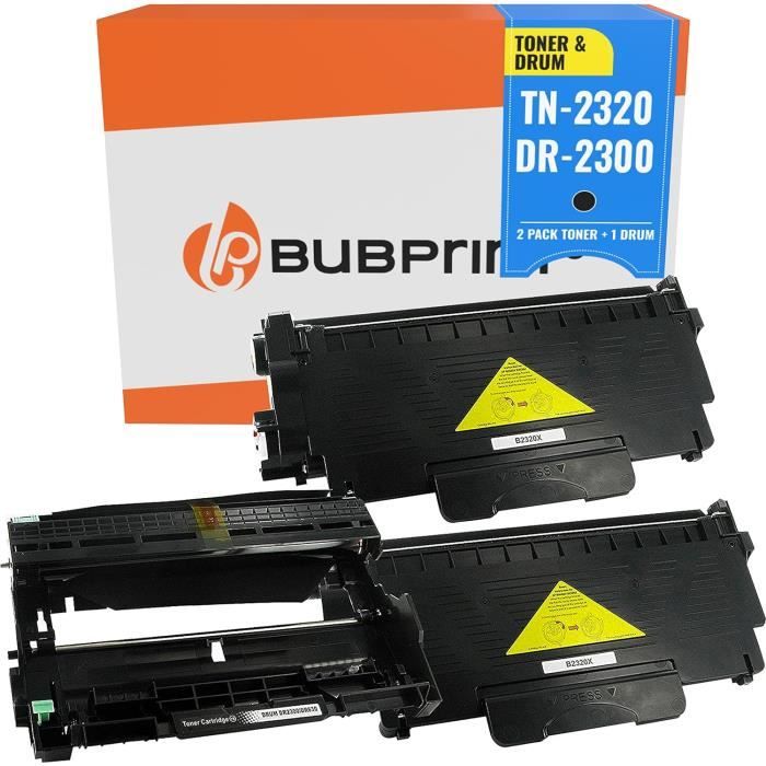 Toner T3AZUR Kit Tambour compatible avec Brother DR2000 pour Brother