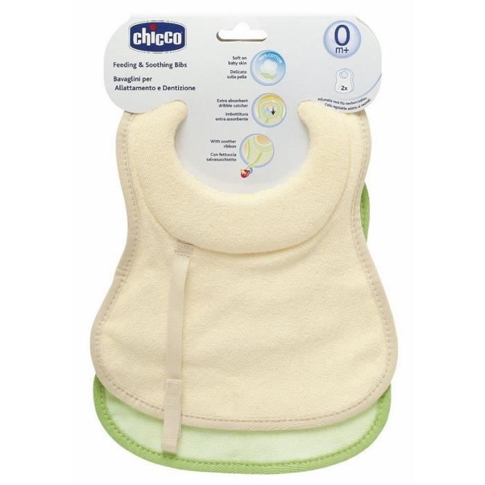 Chicco Bavoir D Allaitement Et De Succion Tour De Cou Rembourre X2 Cdiscount Puericulture Eveil Bebe