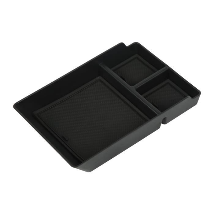 Plateau De Rangement Pour Accoudoir Kia EV3 2024+ - Boîte De Console Centrale Pratique Et Spacieuse En ABS Noir
