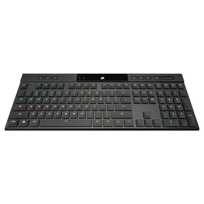 Clavier Mécanique De Jeu Filaire Clavier Rétro-Éclairé Rgb Gamer Mécanique  - Noir - Cdiscount Informatique