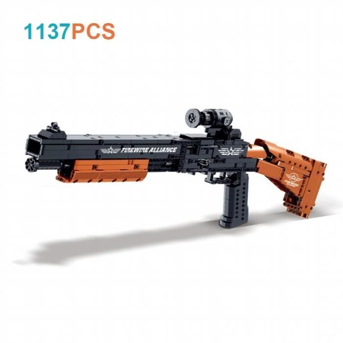 Compatible avec la série d'armes à feu Lego Mork fusil d'assaut M4