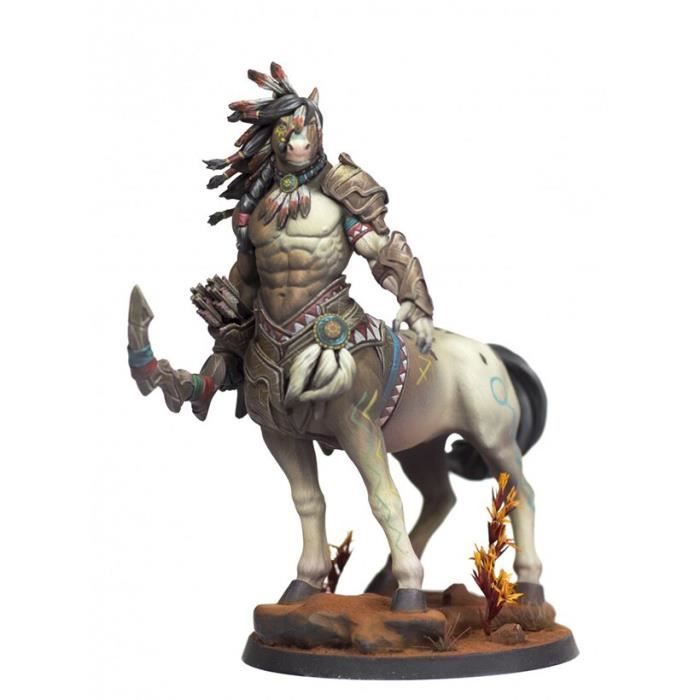 Figurine Résine 1/24 Fantasy Hero Blade Warrior - Kit Non Assemblé Non Peint, Chine