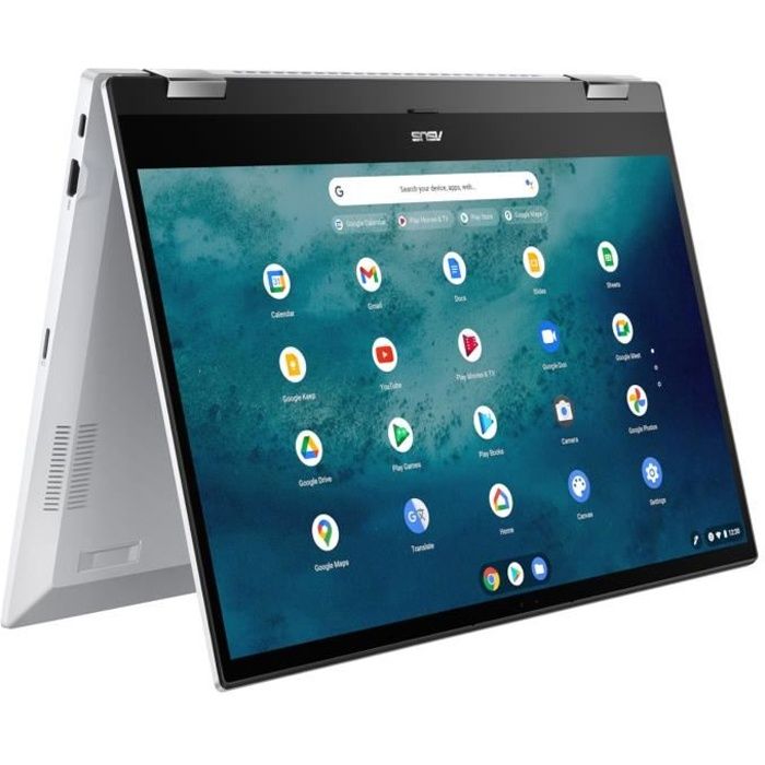 Ordinateur Portable ASUS Chromebook Flip CX5500  15,6 FHD Tactile - Intel  Core i5-1135G7 - RAM 8Go - 256Go SSD - Chrome OS - Cdiscount Informatique