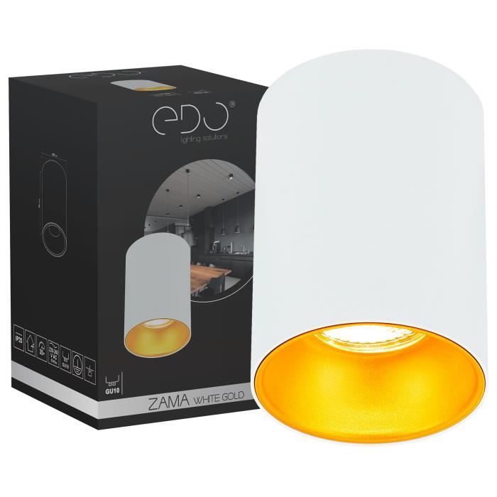 Spot de plafond encastrable ZIVA White IP20 rond blanc EDO777307 EDO