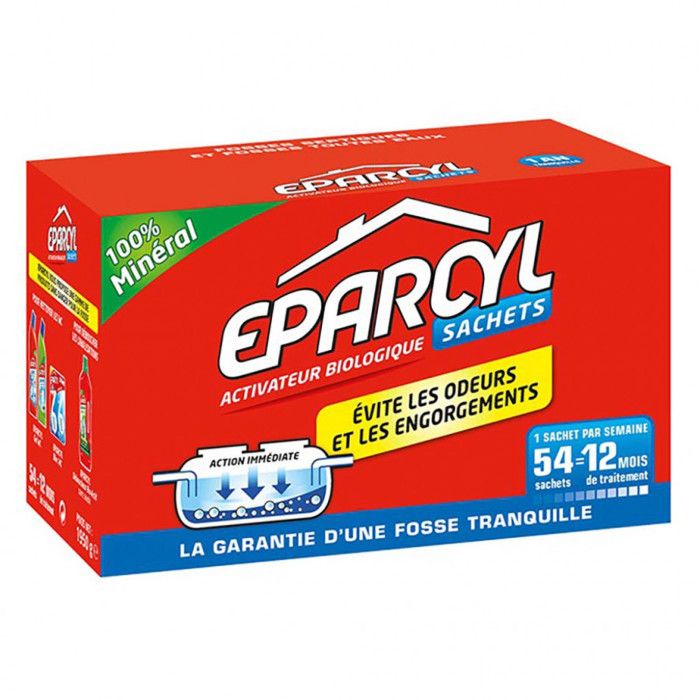 EPARCYL Activateur biologique - Coffret 54 sachets