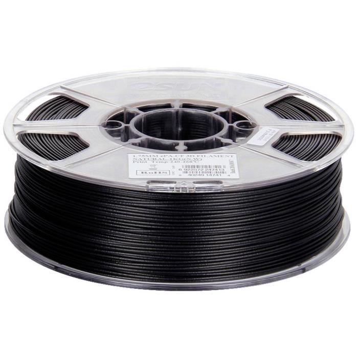 Filament PLA Premium Silk GRIS ARGENT - 1kg / 1.75mm