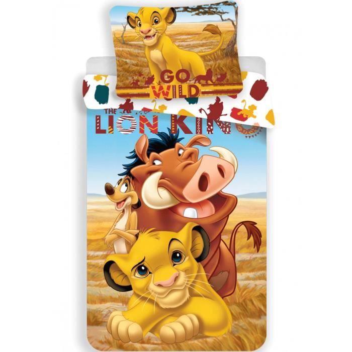 Parure Le Roi Lion Housse De Couette Taie Linge De Lit Enfant Disney Cdiscount Maison Parure Le Roi Lion Housse De Couette Taie Linge De Lit Enfant Disney Cdiscount Maison