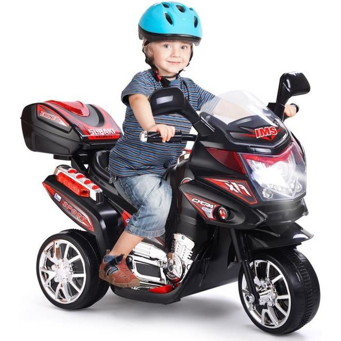 34€ sur Moto Cross électrique enfant 3 à 6 ans 6 V phares klaxon