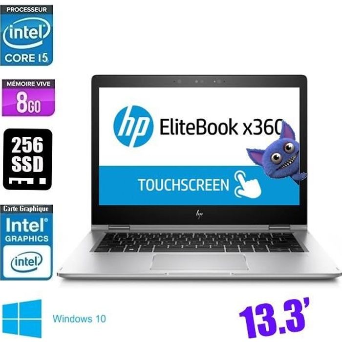 HP EliteBook X360 1030 G2 - vue 2