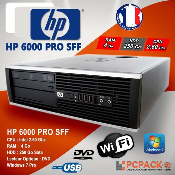 UC  6000 Pro 2.6Ghz 4G 250G DVD WIN7 + WIFI