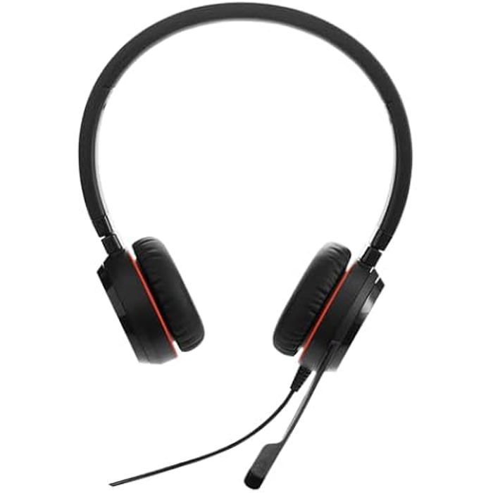 Casque stéréo JABRA Evolve 20 SE Suppression passive du bruit Connexion USB C Confort optimal - vue 9