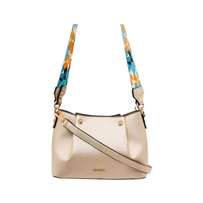 Sac porte travers Jacqueline Lollipops Ref 55660 Or 25 19 10 TU Dore Cdiscount Bagagerie Maroquinerie