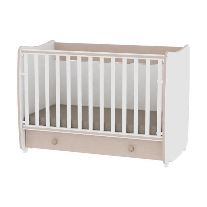 Lit Bebe Evolutif Combine Dream 60x1 Lorelli Chene Cdiscount Puericulture Eveil Bebe