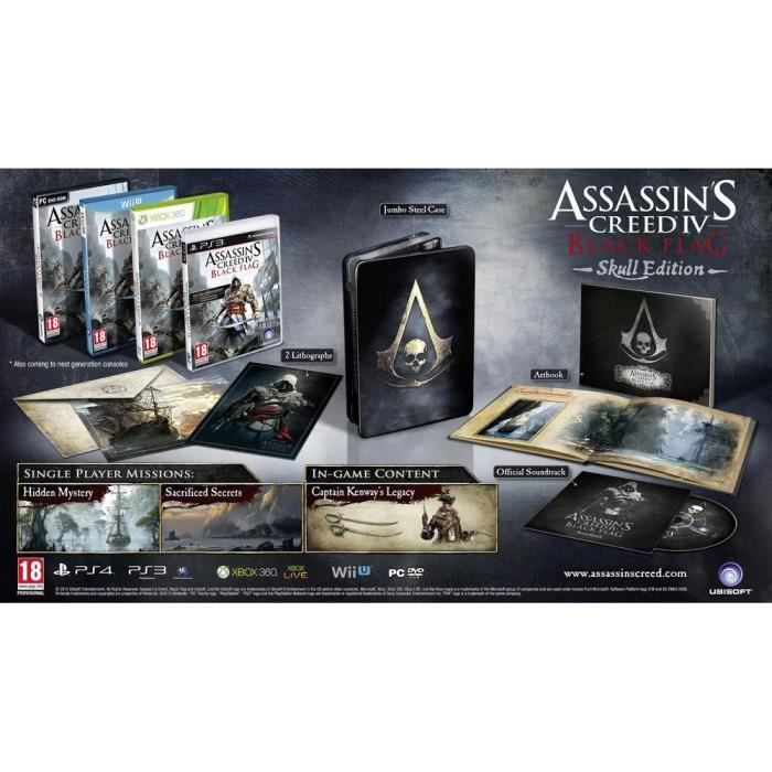 Assassin'S Creed 4 - Black Flag Skull Edition X360