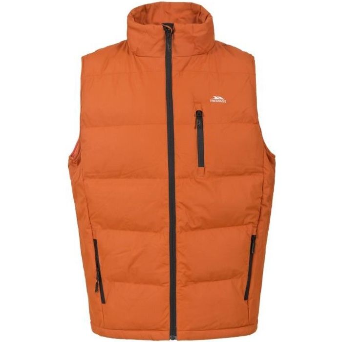 Doudoune sans manche homme orange sale