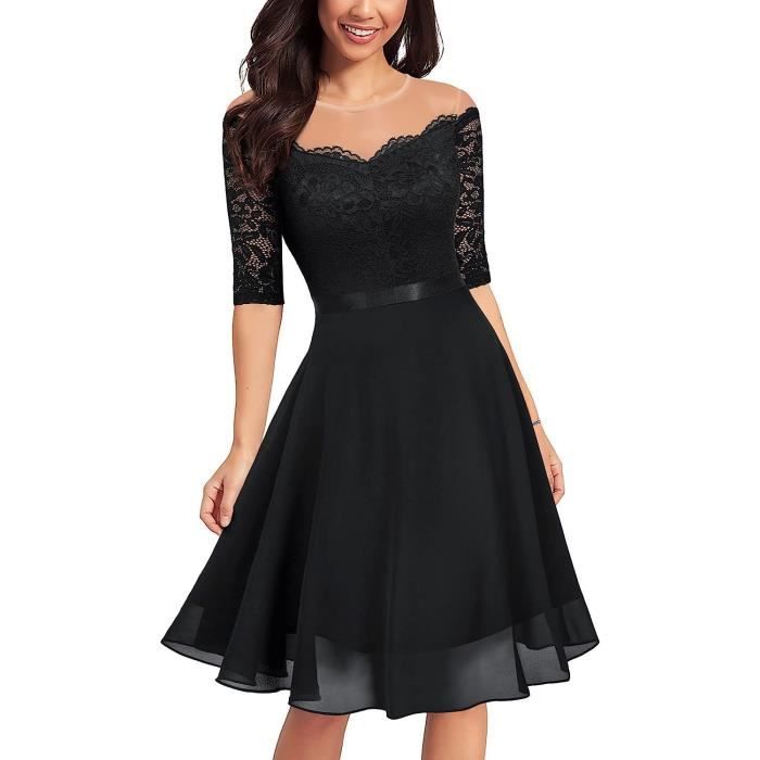Robe femme shop en dentelle